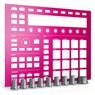 Накладка для DJ-оборудования Native Instruments Maschine Mk2 Custom Kit Pink Champagne Native Instruments Maschine Mk2 Custom Kit Pink Champagne