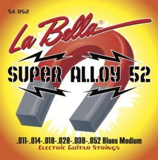 Струны для электрогитар La Bella SA 1152 Super Alloy 11-52