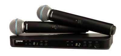 Радиосистема с ручным микрофоном Shure BLX288E/B58 K3E 606-638 MHz