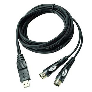 Коммутационный адаптер Omnitronic Cable UM-30 USB-MIDI adapter 3 m