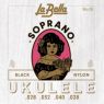 Струны для укулеле La Bella 15-Black La Bella 15-Black