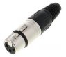 Разъем XLR кабельный NEUTRIK NC3FX NEUTRIK NC3FX