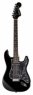 Fender Squier FatStrat Black & Chrome