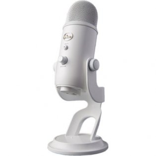 USB микрофон Blue Yeti Whiteout купить в Санкт-Петербурге, Москве и РФ, цена, фото, характеристики. - DJ-Store