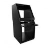 Studio Desk Rack Tower Cabinet Black Studio Desk Rack Tower Cabinet Black