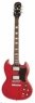 Электрогитара с двумя вырезами Epiphone Faded G-400 Worn Cherry Epiphone Faded G-400 Worn Cherry