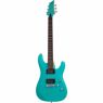 Schecter C-6 Deluxe Satin Aqua