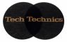 Technics Slipmats Logo Black/Golden