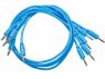 Black Market Modular Patch Cable 5-pack 25 cm blue