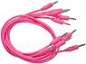 Black Market Modular Patch Cable 5-pack 25 cm pink