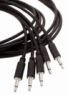 Erica Synths Eurorack patch cables 30cm, 5 pcs Black