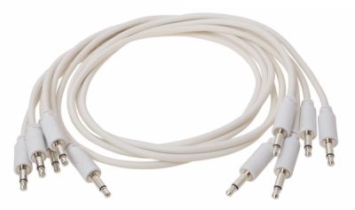 Erica Synths Eurorack patch cables 30cm, 5 pcs White