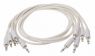 Erica Synths Eurorack patch cables 90cm, 5 pcs White