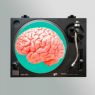 Stereo Slipmats Brain Pink 2мм