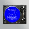 Stereo Slipmats Technics Scheme Blue 3мм