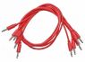 Black Market Modular patchcable 5-Pack 25 cm red