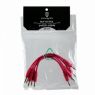 Erica Synths Eurorack patch cables 10cm, 5 pcs red